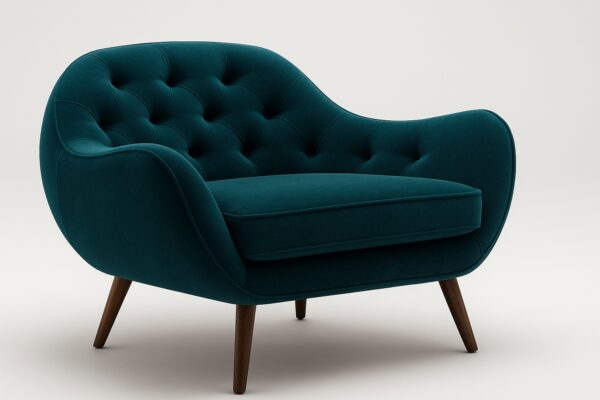 ember-lounge-chair-deep-teal-velvet Ember Lounge Chair
